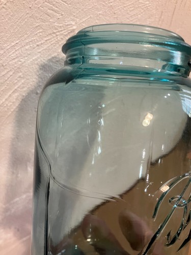 Blue Ball Improved Quart Jar (Nice) - Picture 6 of 9