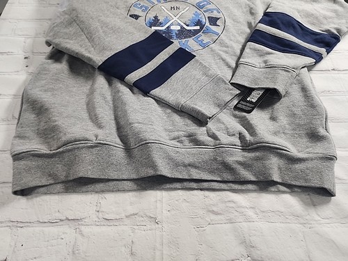 NHL Minnesota State of Hockey Lace-Up Classic Hoodie Hooded Sweatshirt Men's XL - Picture 7 of 15