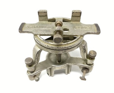 Vintage Stanley No. 48 Level Leveling Stand Nickel Played Nice & Clean Condition