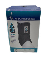 Med Spec ASO Ankle Stabilizer Brace Black - Medium