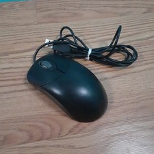 Optical Mouse Wired w/ Vertical Scroll Black