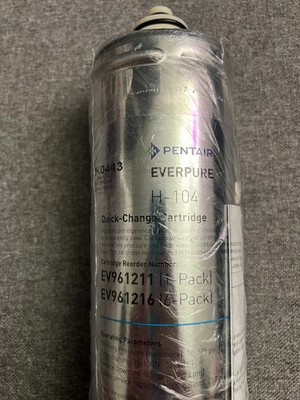 Pentair Everpure H-104 Water Filter Cartridge   NEW / Open Box Guaranteed Unused
