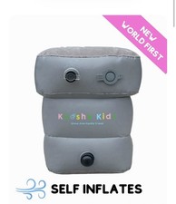 Kooshy Kids & Toddlers Compact Self Inflating Comforable Leg Kooshion Airplane