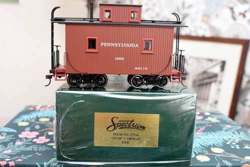 On30-Bachmann Spectrum 27714 PRR Pennsylvania Railroad Caboose #1000 EX iluminado | Zustand: Used