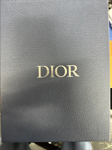 Baskets DIOR 10x13 boîte vide rangement voyage logo