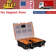 Ridgid Small Parts Organizer Compact Pro Gear System 22" 6 Compartment Tool Case