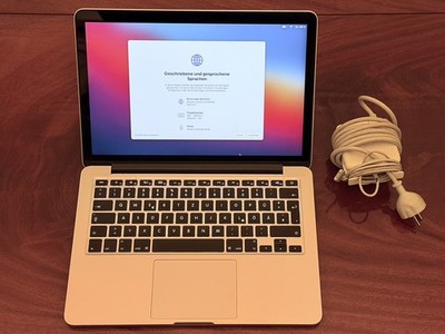 Apple MacBook Pro 13'' A1502 Retina 500GB SSD 8GB RAM 2,6 GHz OHNE staingate