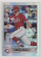 2022 Topps Chrome Prism Refractor Trey Amburgey #61 2l4