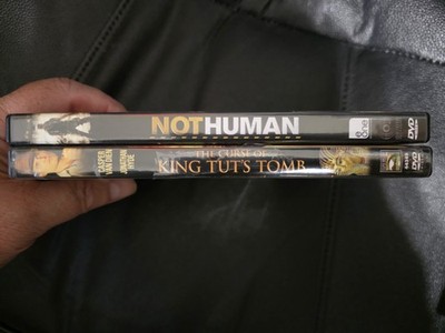 DOUBLE FEATURE - NOT HUMAN / THE CURSE OF KING TUT'S TOMB  (DVD, 2015) A30