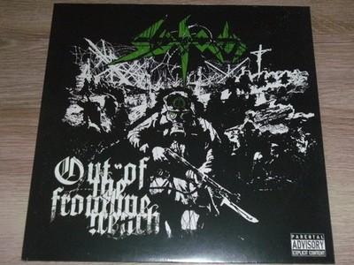 SODOM Out Of The Frontline Trench  Gold Colored Vinyl Neu
