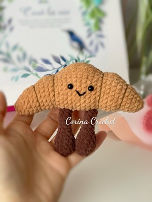 Häkel Amigurumi süßes Croissant