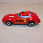 1976 Matchbox Superfast Red Fire Chief No. 64~ 1:64 Lesney England Vintage
