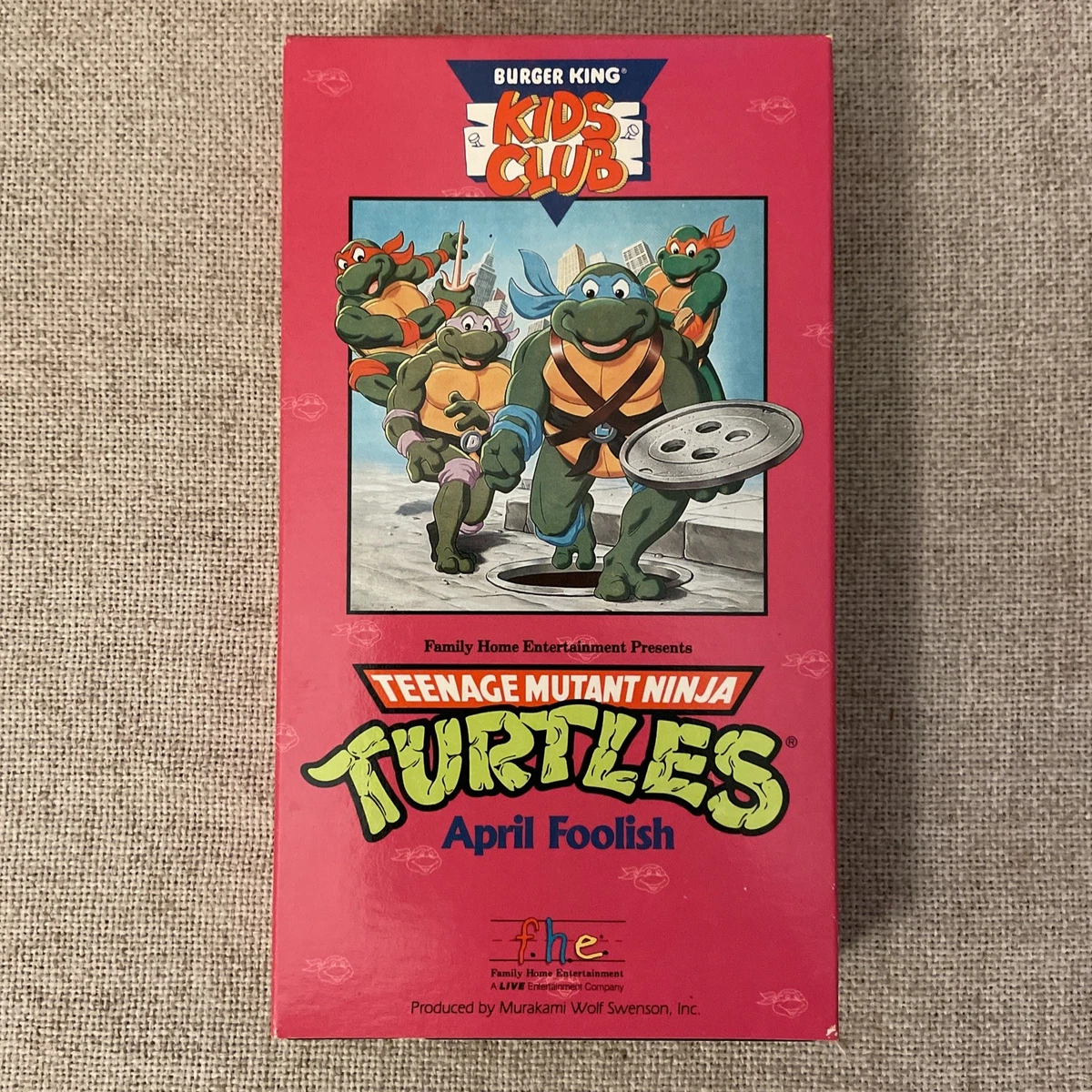 Teenage Mutant Ninja Turtles (1987 TV series) VHS Tapes for sale