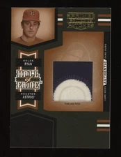 2005 Nolan Ryan Donruss Prime Patches Game Worn Jumbo Letter Patch #21/56 *NICE*