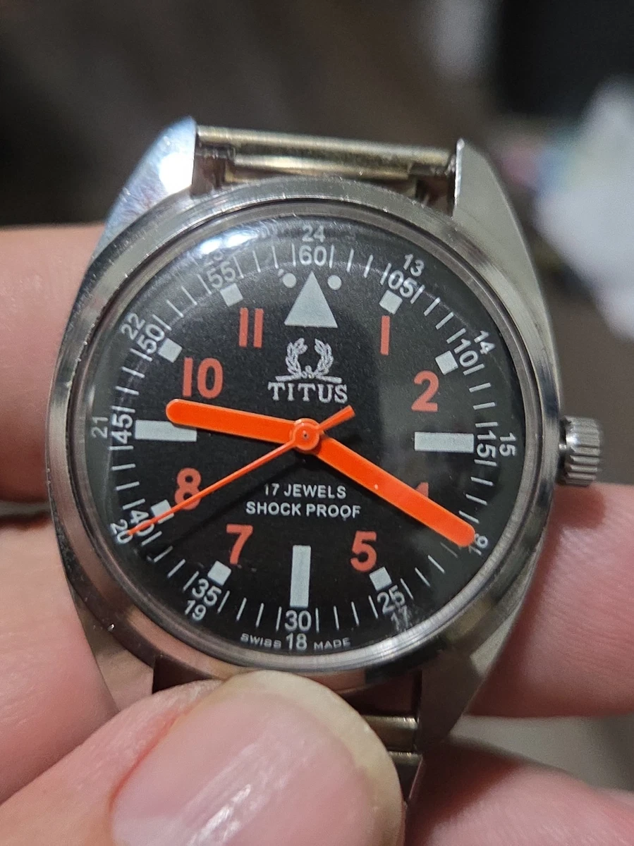 Titus Men 17 Jewels Wristwatches for sale | eBay