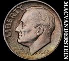 1948-D Silver Roosevelt Dime - Scarce  Better Date  No Reserve  #K934