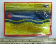 Big Bite BIO1SHMP3-08 Bio Bait Shrimp 3" Color Chartreuse Glitter