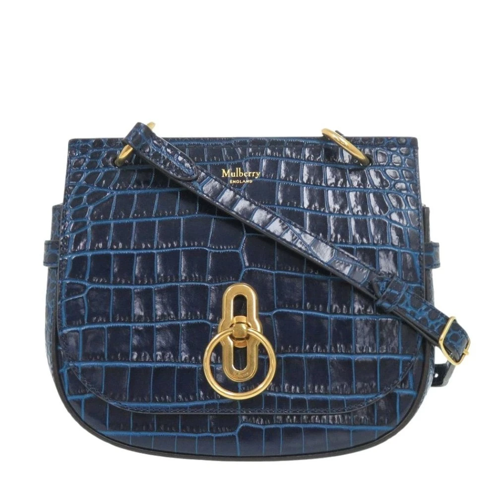 Mulberry Leather Exterior Blue Bags & Handbags for Women | eBay