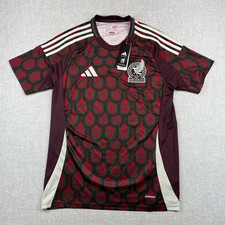 Adidas Mexico Away Soccer Jersey 2024 Men's Large AEROREADY Slim Fit Match NEW