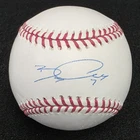 BOBBY CROSBY Signed Official Baseball-ROOKIE OF THE YEAR-OAKLAND ATHLETICS-JSA