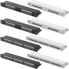 19 Patchpanel für Netzwerkschrank / Setversc...