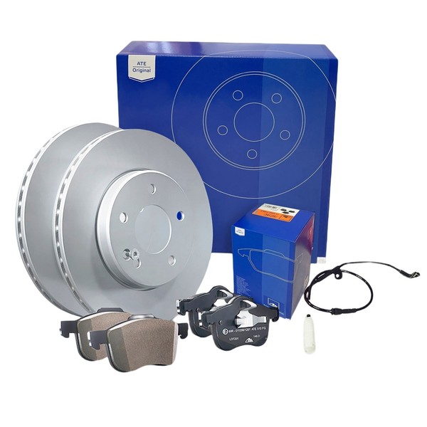 ATE Bremsscheiben Bremse Bremsen BeläGe Kit Vorne FüR Audi A3 8P1 2.0 Tdi-image