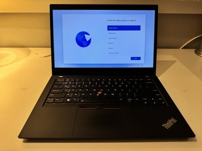 Lenovo ThinkPad T490 14 inch (256GB, Intel Core i7 8th Gen., 1.80GHz, 8GB) -...
