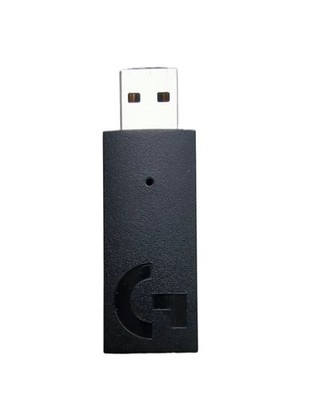 Black USB adapter for Logitech GPRO X wireless gaming earphones dongle receiver
