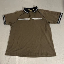 BMW Motorrad Casual 1/4 Button Polo Shirt - Mens Size Medium M