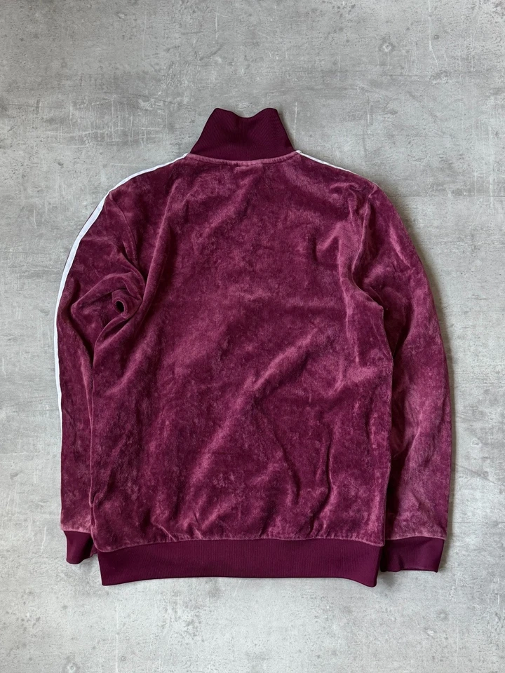 Adidas Retro Originals Firebird Beckenbauer Velours Rare Trainingsjacke 2000s - Bild 4 von 4