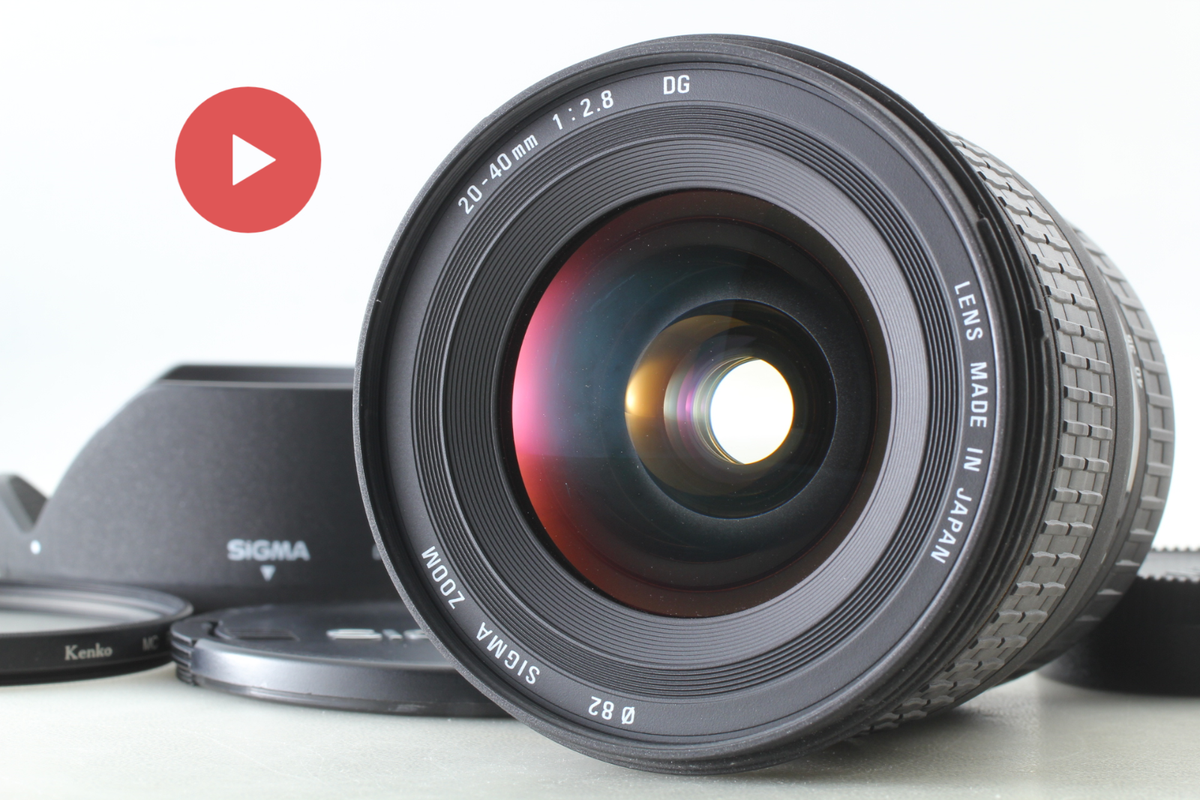 SIGMA 20-40mm DG EX ASPHERICAL ニコン用#2013 NEAR MINT 】SIGMA 20-40mm f/2.8 D EX DG ASPHERICAL IF Lens for