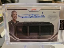 Topps Dynasty 2024 F1 Alessandro Alunni 1/2 Triple Relix Auto Card