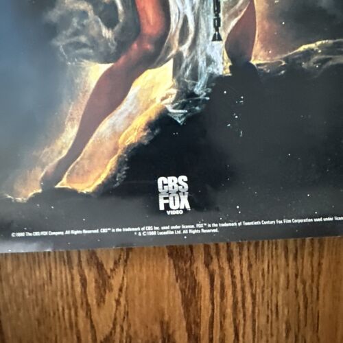 Star Wars Trilogy 1990 ORIGINAL MOVIE POSTER Made In USA 38X25.5 AMAZING Read - Imagen 3 de 14