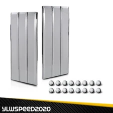 Door Side Fender Vent Molding Cover Trim Fit For Range Rover L405 2013-22 Silver