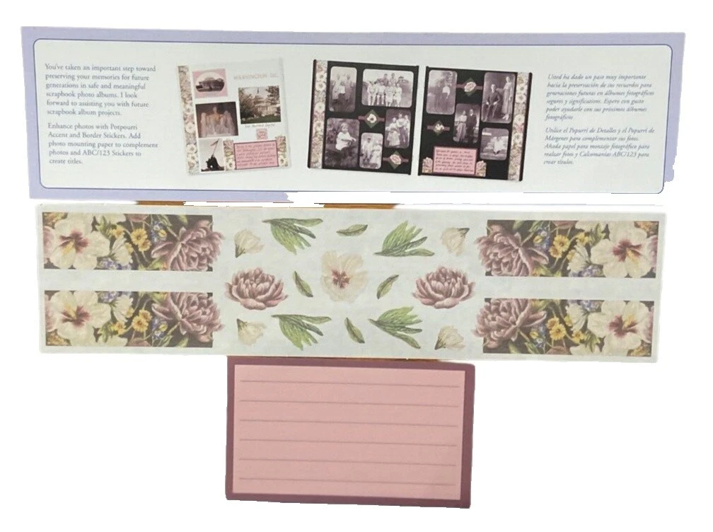 Pegatinas Creative Memories Scrapbooking Flores y Plantas