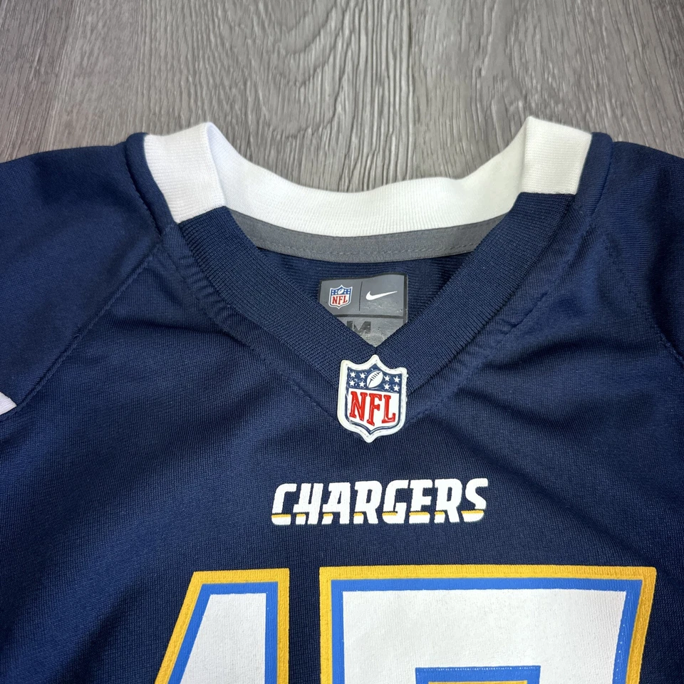 Футболка Philip Rivers No17 Nike молодежная детская маленькая San Diego Chargers болты - Изображение 4 из 4