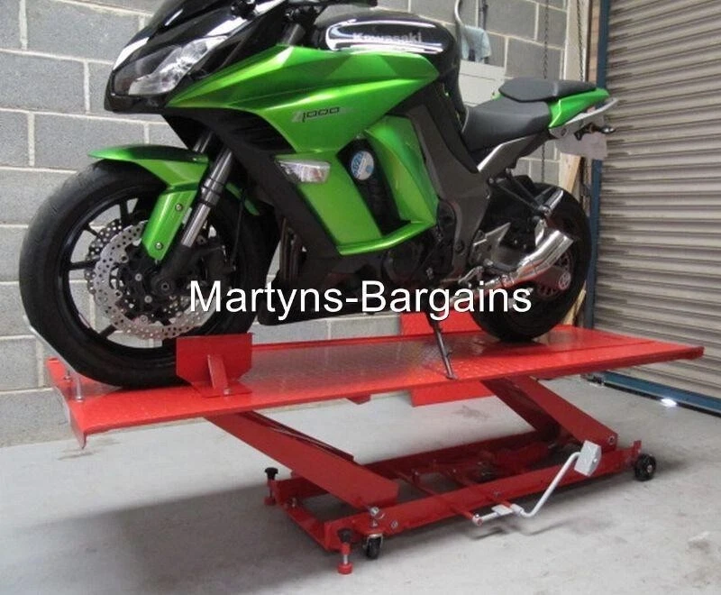 Motorbike hoist for online sale