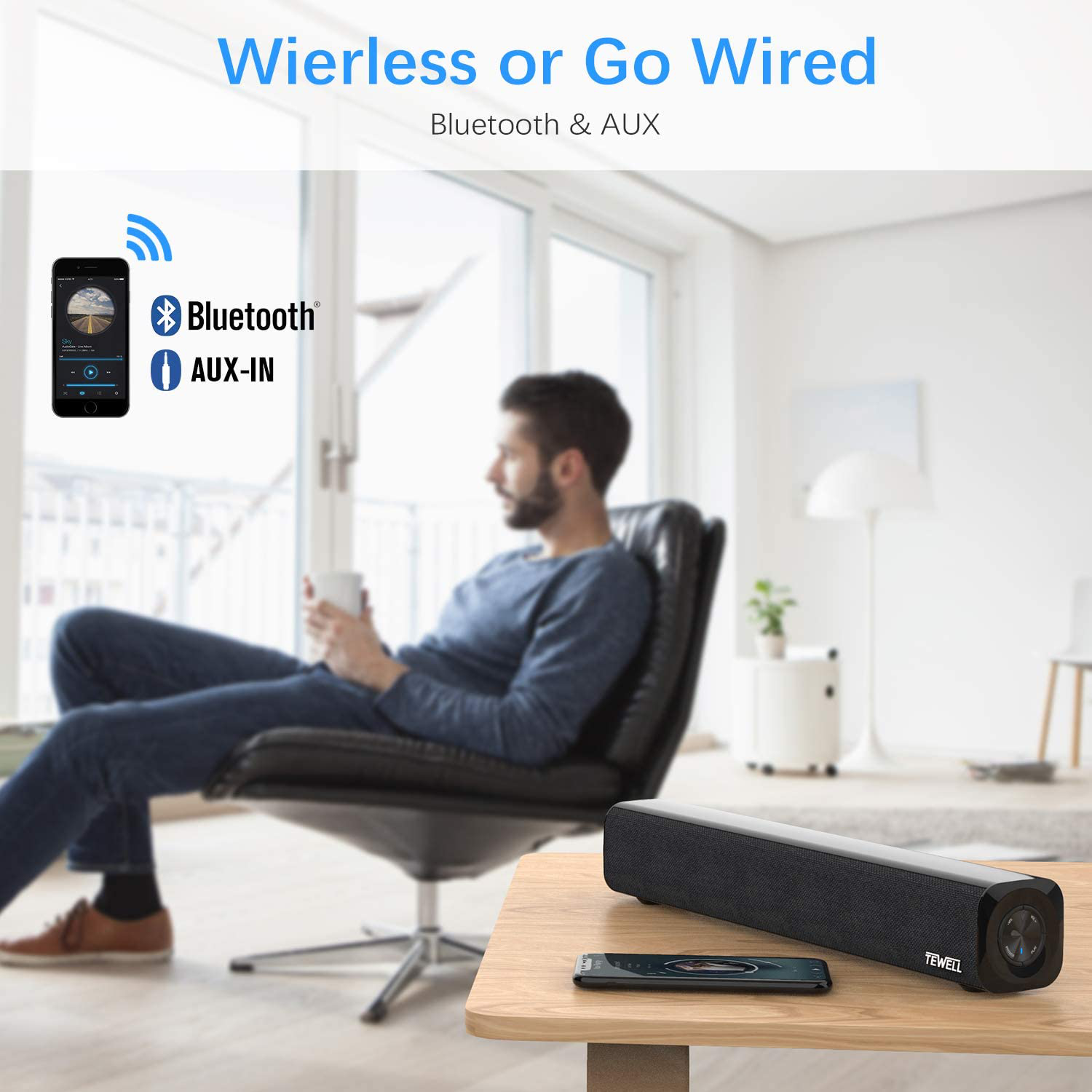 tewell mini soundbar