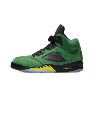 Nike Air Jordan 5 Retro SE \'Oregon\' Green/Yellow CK6631-307 Men\'s Size 9.5 Jordan 5 Retro SE  main image 4