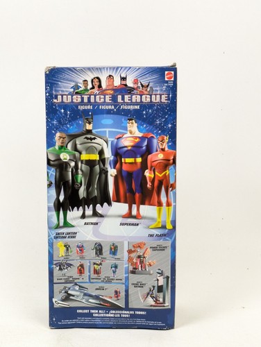 Modellino 10" pollici Justice League BATMAN 2004 Mattel DC Comics - NUOVO SIGILLATO - Foto 2 di 4