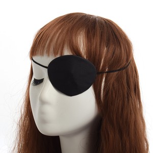 Details About Anime Black Butler Black Eye Patch Single Eyed Ciel Phantomhive Cosplay 4cm