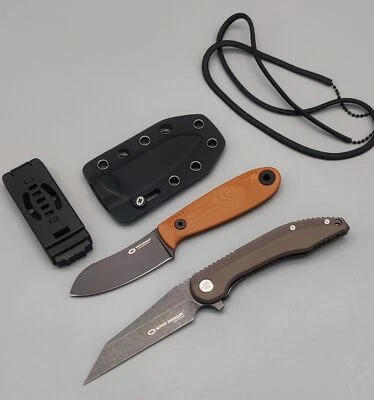 DAVGEAR WithArmour Messer COMBO PACK 2 für 1 EDC Taschenmesser SPARPAKET