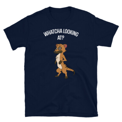 Cute Meerkat Whatcha Looking At Mongoose Africa Short-Sleeve Unisex T-Shirt