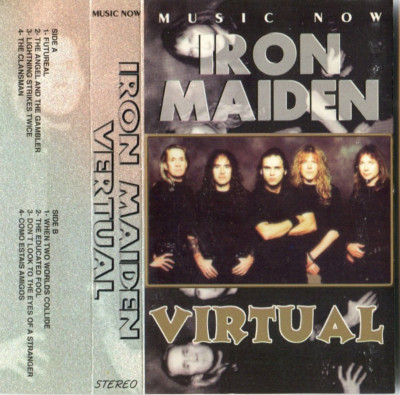 IRON MAIDEN ''VIRTUAL'' EGYPT K7 MC CASSETTE TAPE ALB AUDIO 1998 ÄGYPTEN /+ RARE ++
