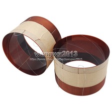 2pcs 100mm 8ohm KSV Bass Speaker Voice Coil Subwoofer Woofer Sound Drive Repair