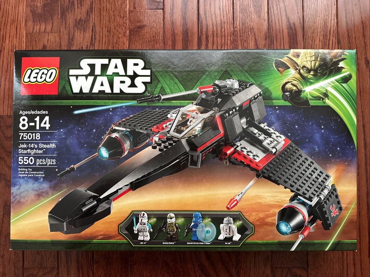 NEW LEGO STAR WARS Jek 14 Stealth Starfighter 75018 , SEALED