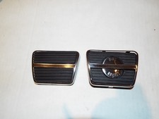 68 69 70 71 72 Chevelle Stick Clutch Disc Brake Pedal Rubber Stainless Trim