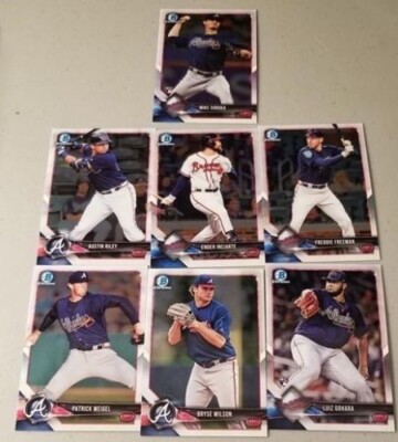 Patrick Weigel 2018 Bowman Chrome #BCP190   Prospect   Atlanta Braves