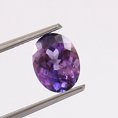 AAA Natural Flawless Ceylon Purple Pink Sapphire Oval Loose Gemstone Cut 9x7 MM