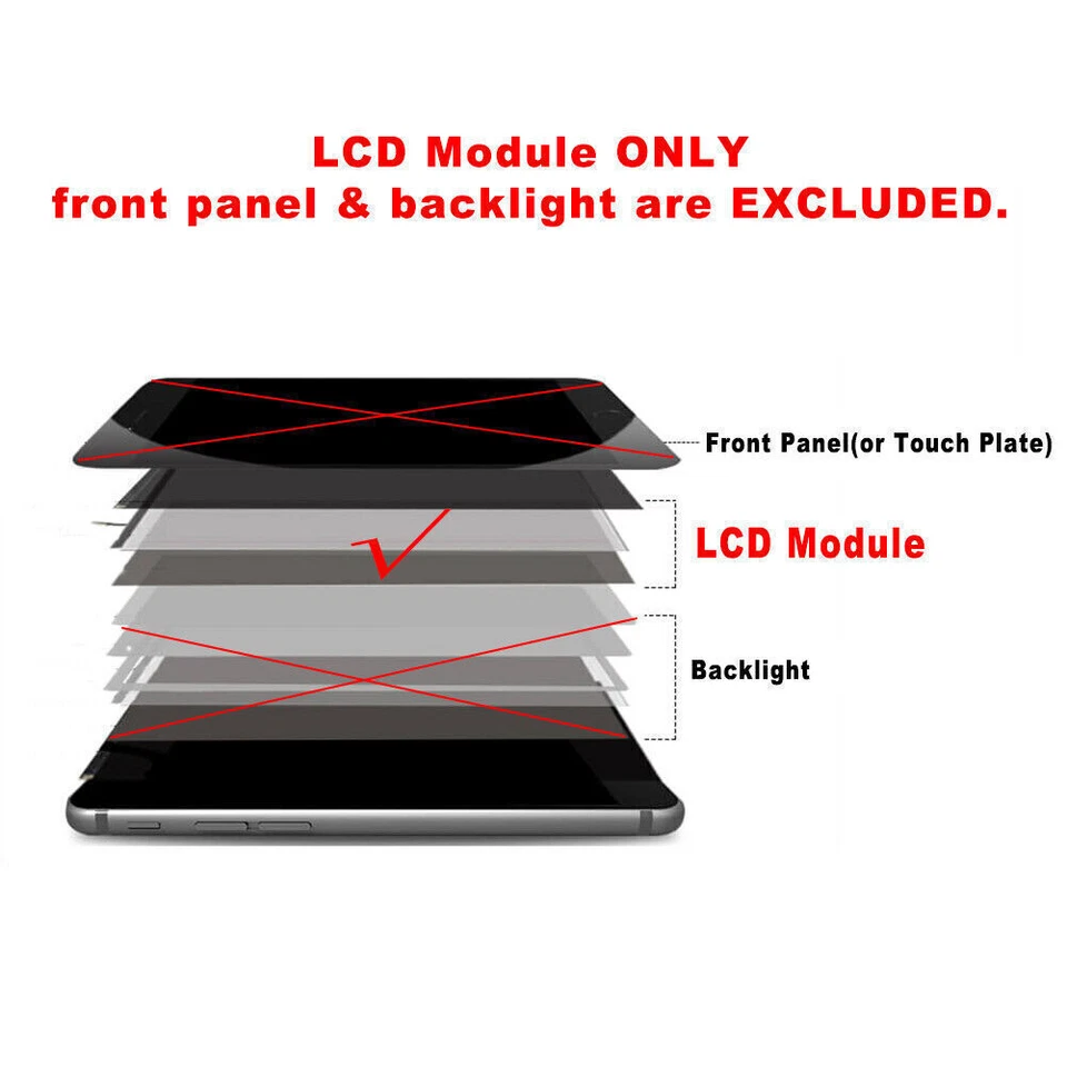 13" Inner LCD Display Panel for Macbook Air A1369 A1466 1440×900 Non-Backlight - Bild 3 von 4